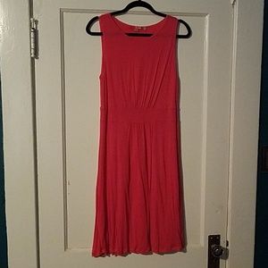 Boden size 12 coral dress.
